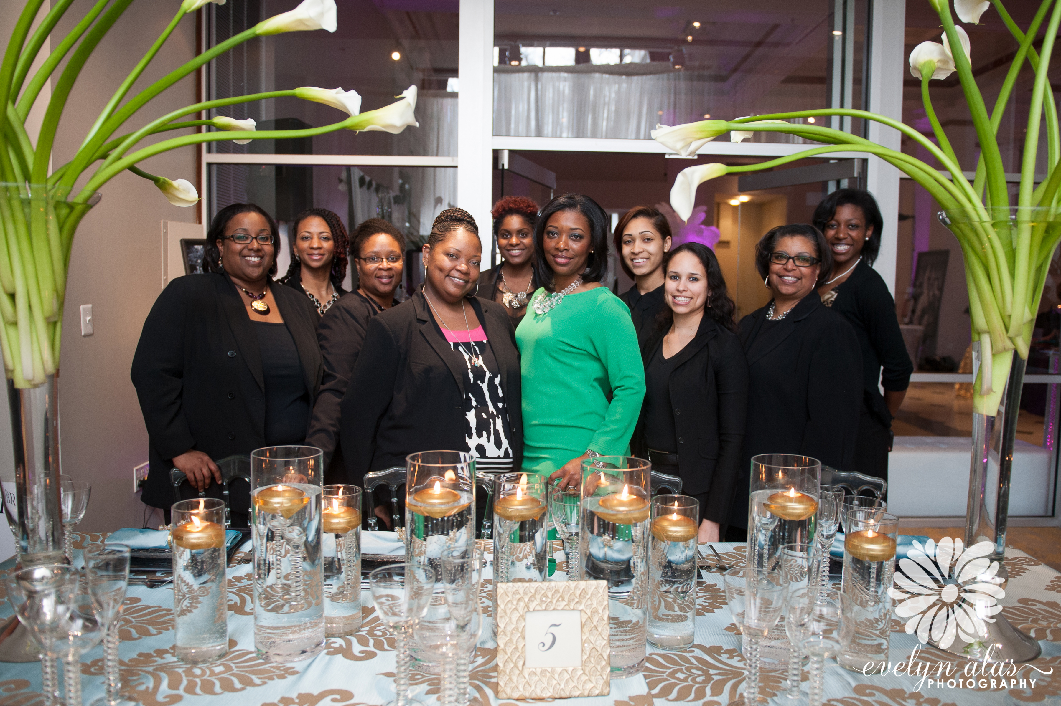 Perfect Planning Events team at Black Bride Brunch 2014