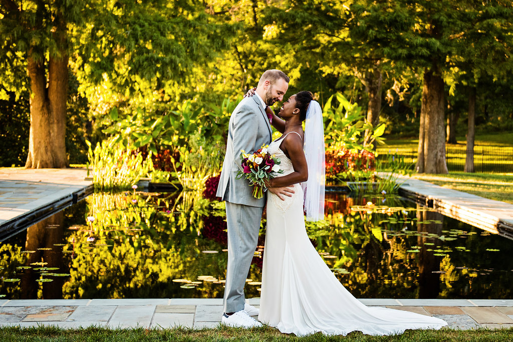 Vibrant Fall Wedding | Belmont Manor & Historic Park | Eric & Shakétta