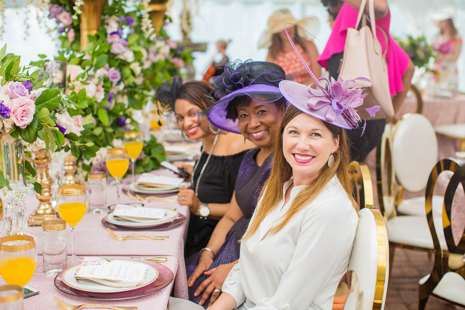 Fashionable Windsor Royal Tea Party for DC Wedding Planners