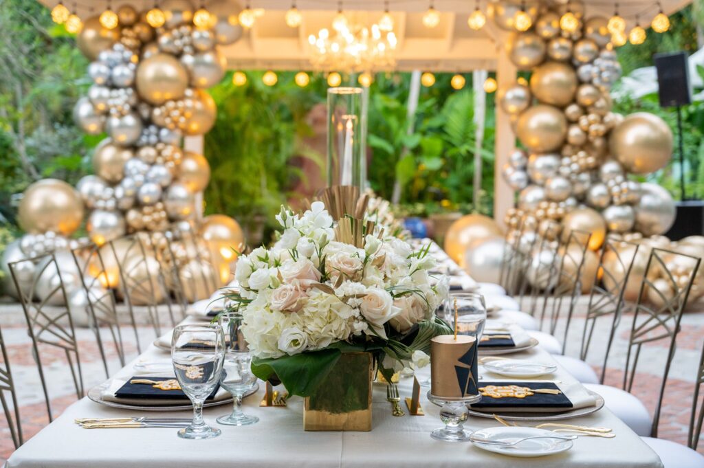 Outdoor birthday celebration by Signature Concepts LLC, luxury party planner DC.